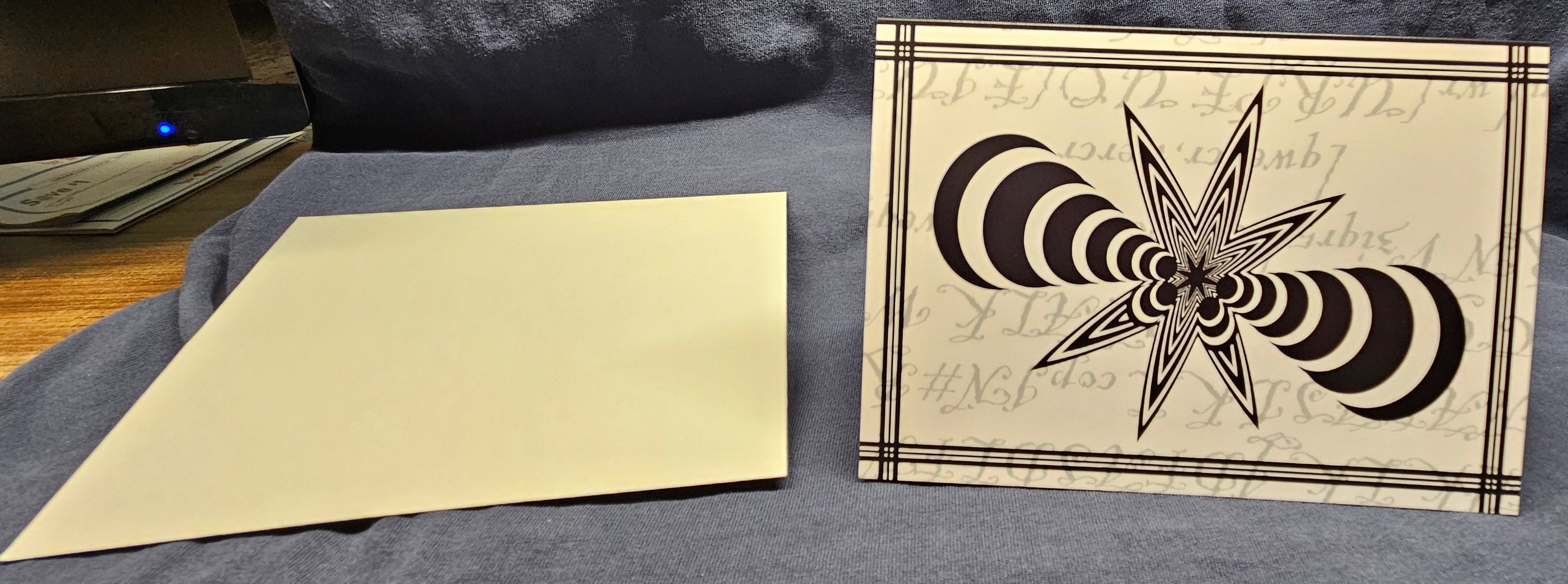 Vortex greeting card
