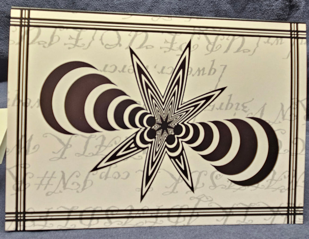 Vortex greeting card