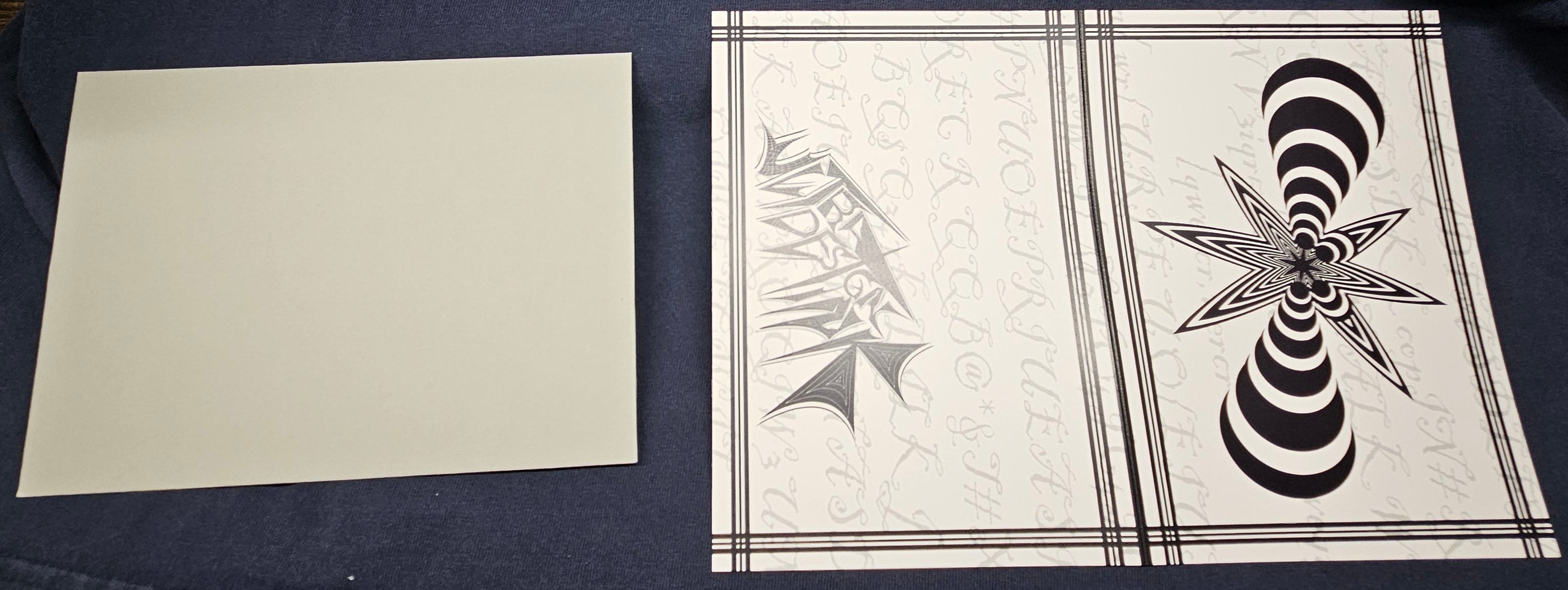 Vortex greeting card