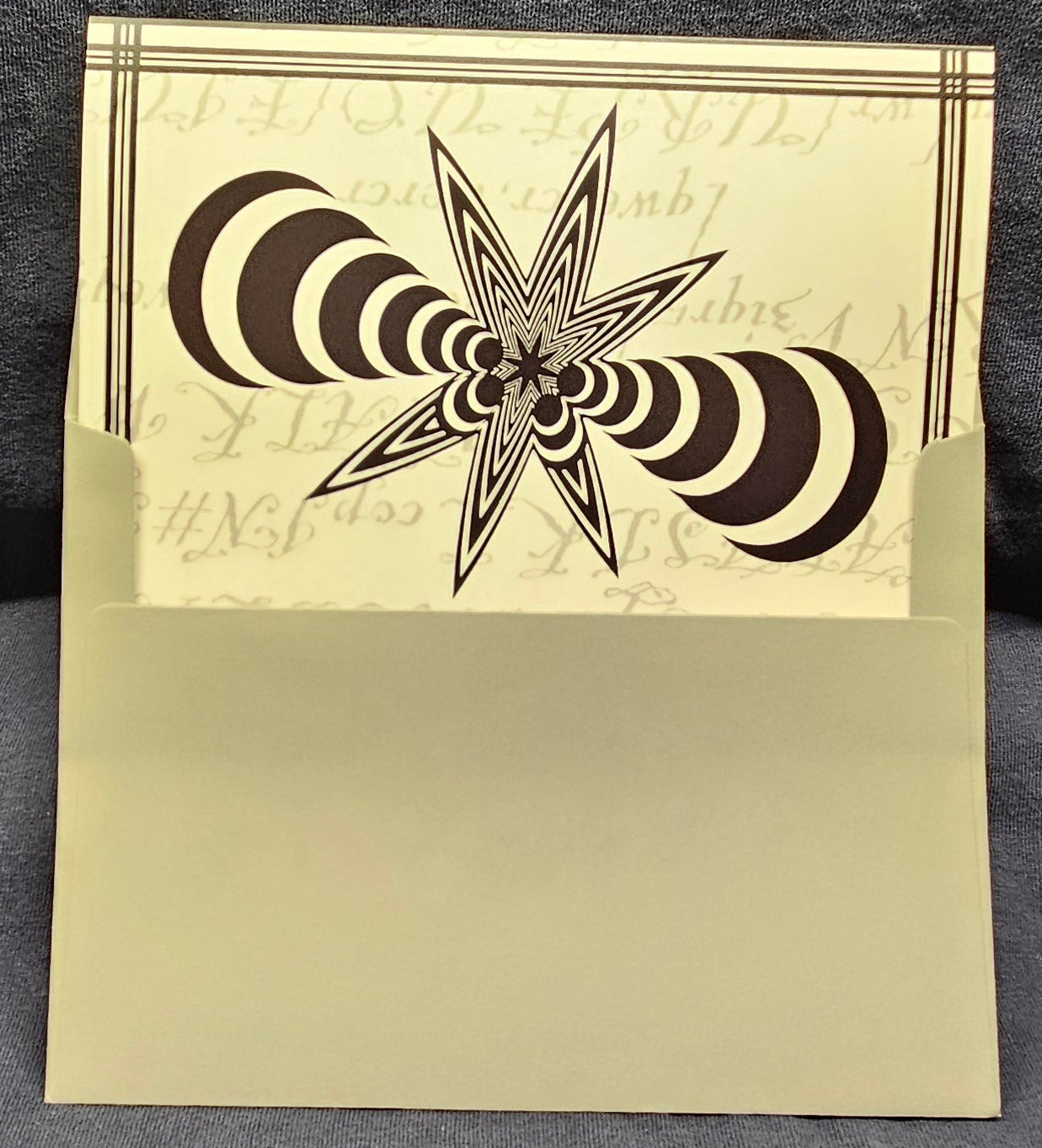 Vortex greeting card