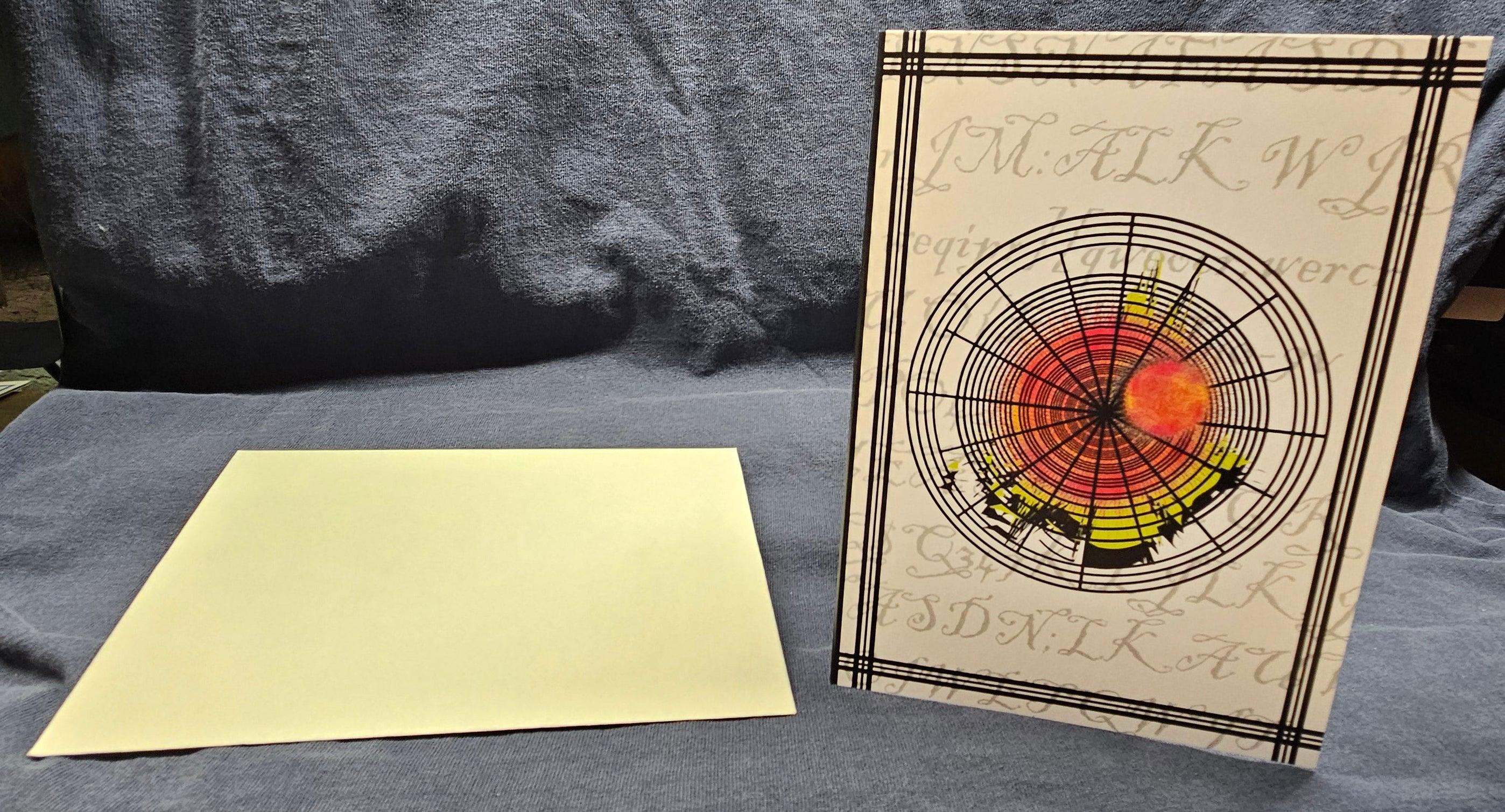 Modern Art - greeting card