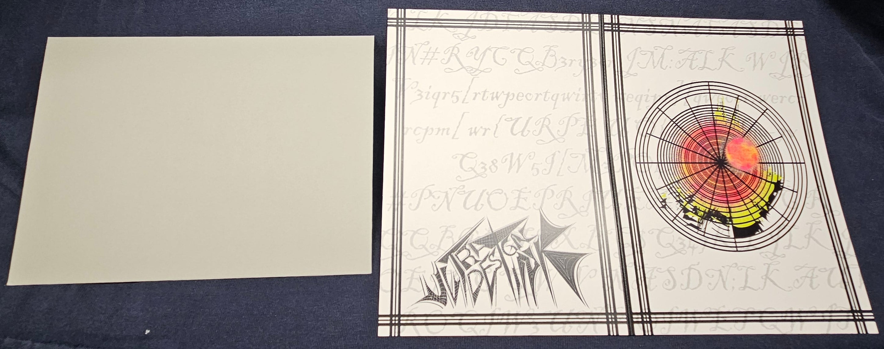 Modern Art - greeting card