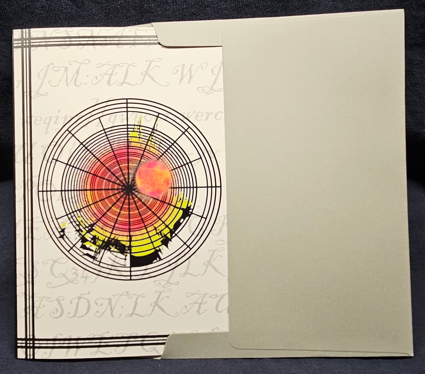 Modern Art - greeting card