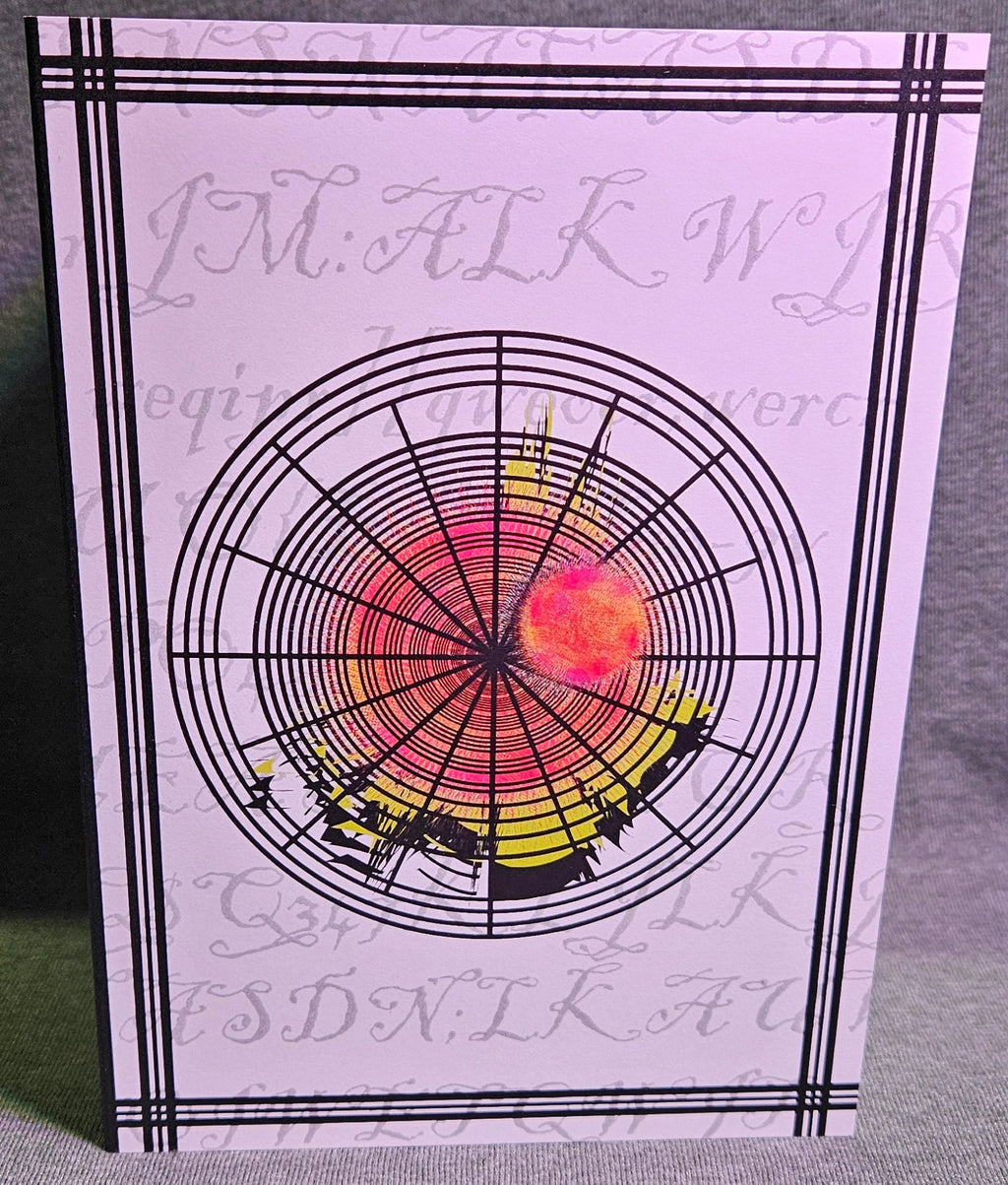 Modern Art - 5 by 7 Greeting Card