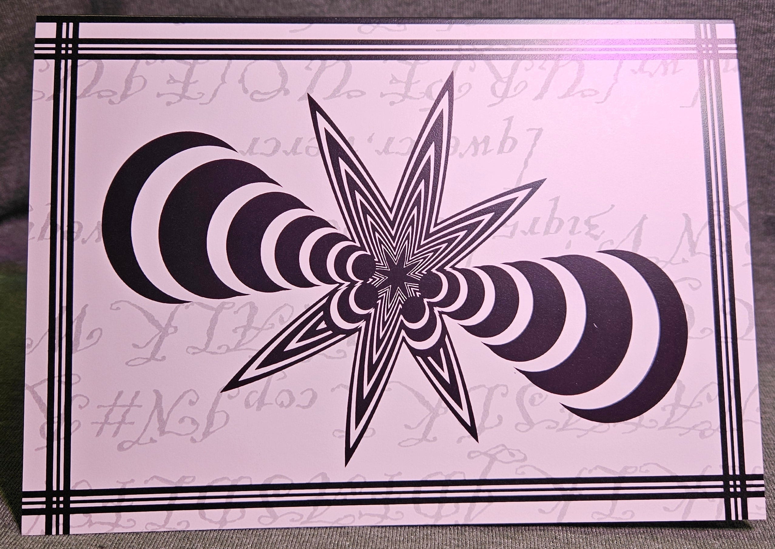 Vortex - 5 by 7 Greeting Card